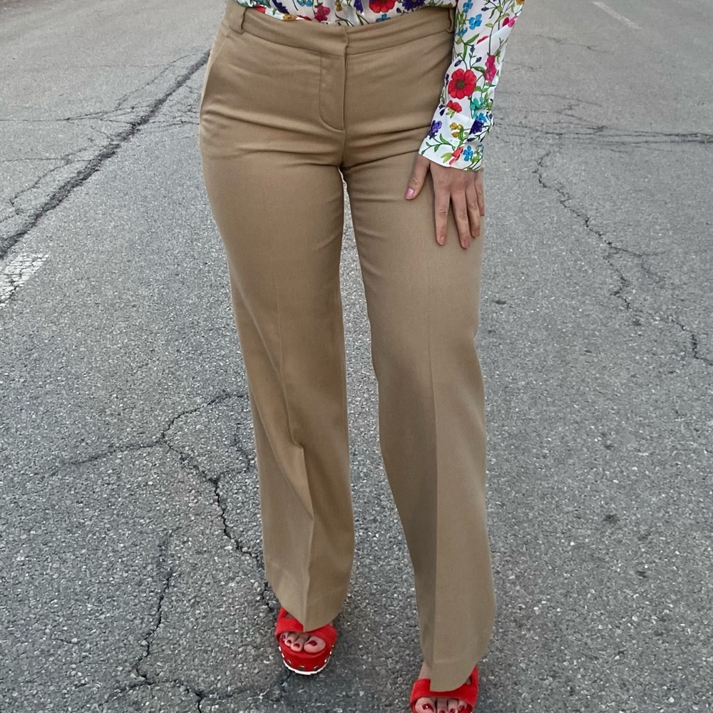 Burberry Camel Trousers
